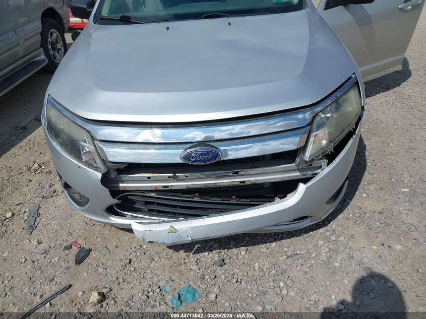 2012 Ford Fusion 2.5 S silver Lot 111044713542 Vin 3FAHP0GA3CR294839