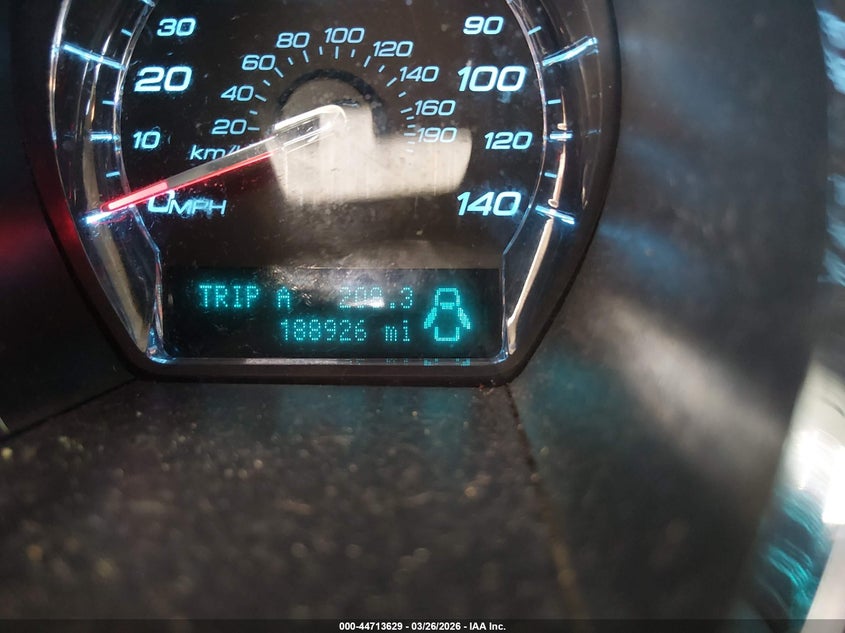 2010 Ford Taurus Limited VIN: 1FAHP2JW6AG121997 Lot: 44713629