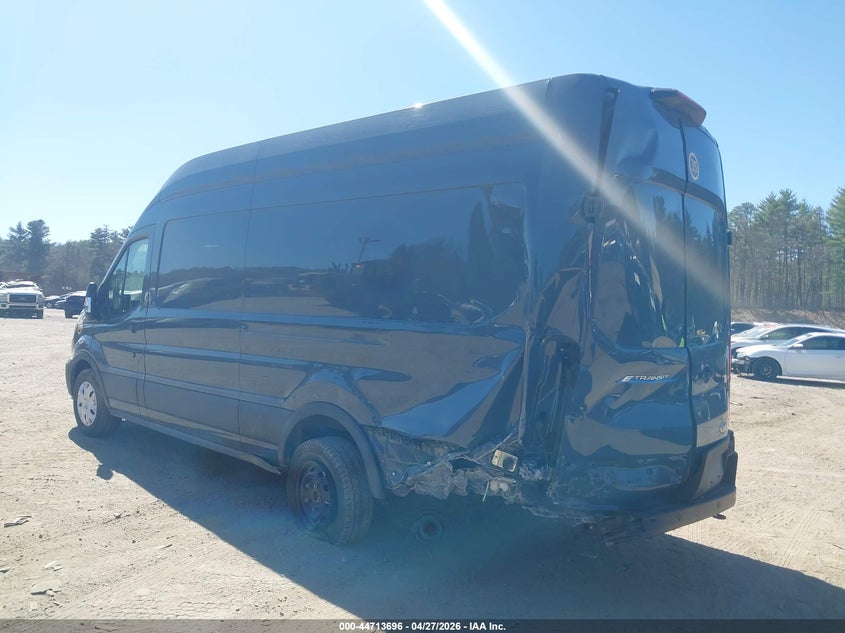 Vin: 1ftbw3xm8rkb55897, lot: 45210846, ford e-transit-350 cargo van 20243