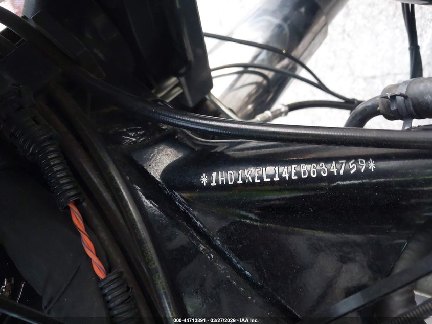 2014 Harley-Davidson Flhtk Electra Glide Ultra Ltd VIN: 1HD1KEL14EB634759 Lot: 44713891
