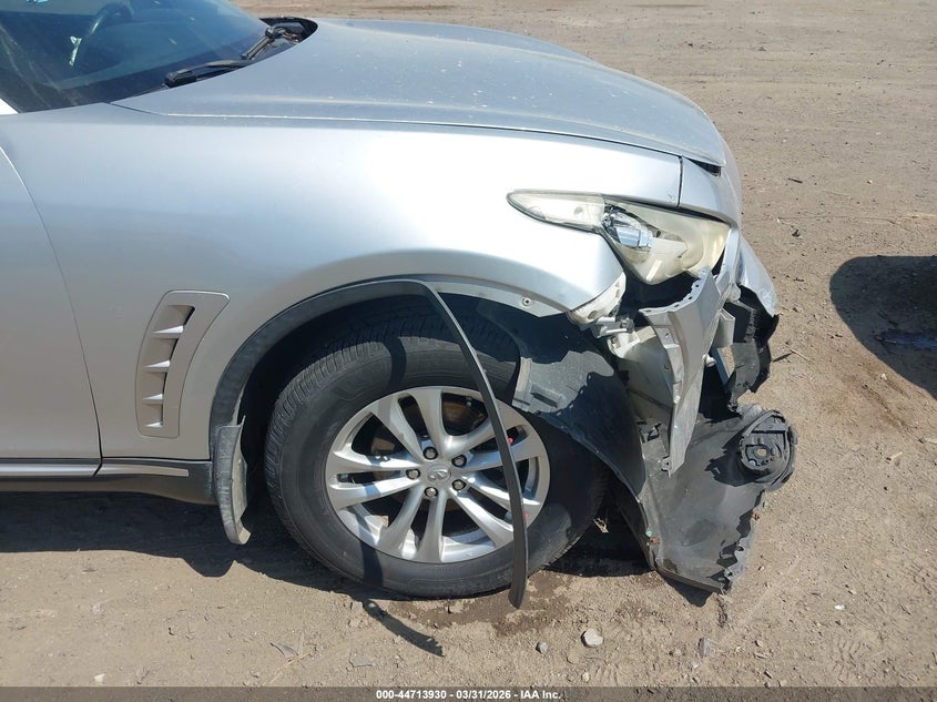 2010 Infiniti Fx35 VIN: JN8AS1MW5AM850398 Lot: 44713930