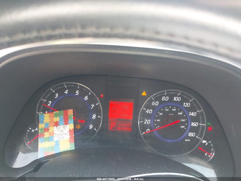 2010 Infiniti Fx35 VIN: JN8AS1MW5AM850398 Lot: 44713930