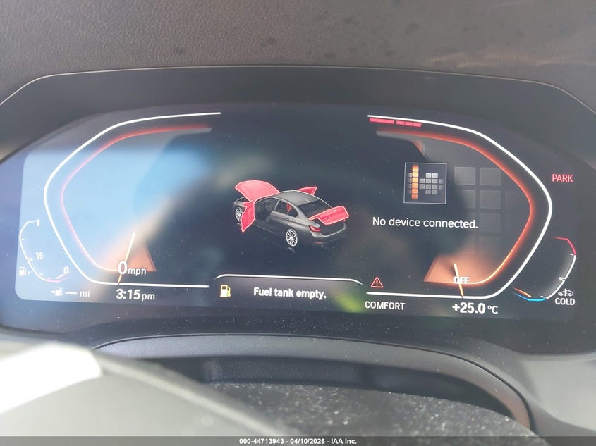 2022 BMW 330I xDrive VIN: 3MW5R7J04N8C30962 Lot: 44713943