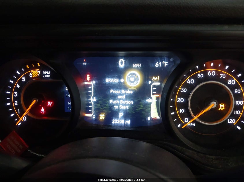 2025 JEEP WRANGLER auction photo 7