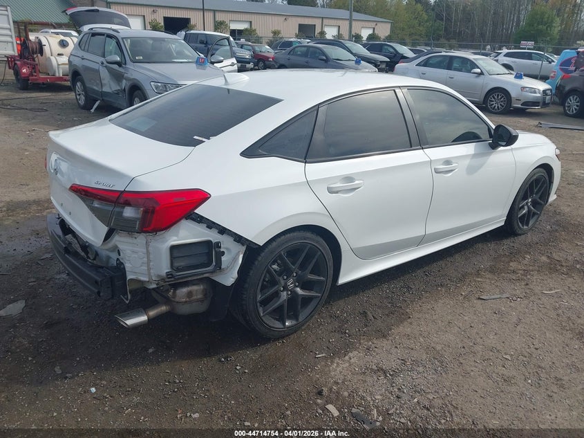 VIN 2HGFE2F55NH573216 2022 HONDA CIVIC SPORT
