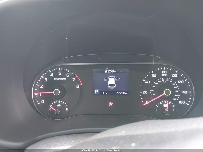 2022 Kia Soul Lx VIN: KNDJ23AU9N7828595 Lot: 44714835