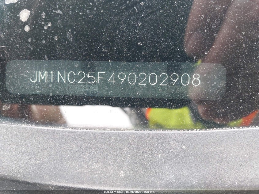 2009 Mazda Mx-5 Miata Grand Touring VIN: JM1NC25F490202908 Lot: 44714848