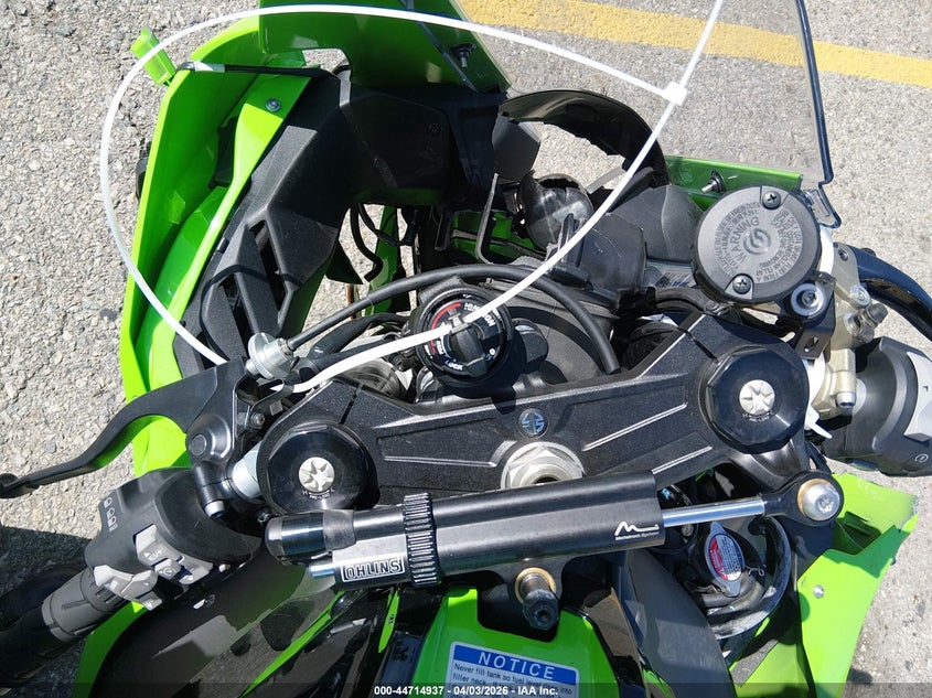2025 KAWASAKI ZX1002 998 CC(VIN: JKBZXVM11SA010266