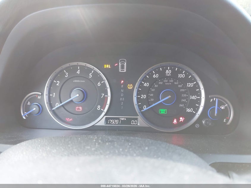 2013 Honda Crosstour Ex-L VIN: 5J6TF3H57DL002484 Lot: 44715024