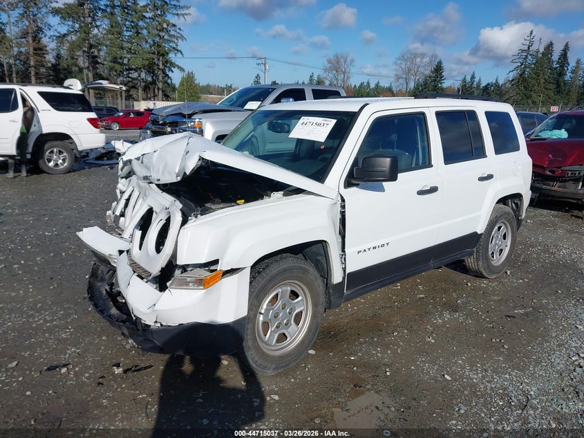 2017 Jeep Patriot Sport Fwd