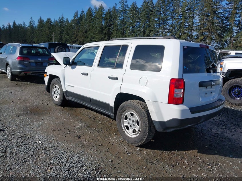 2017 Jeep Patriot Sport Fwd