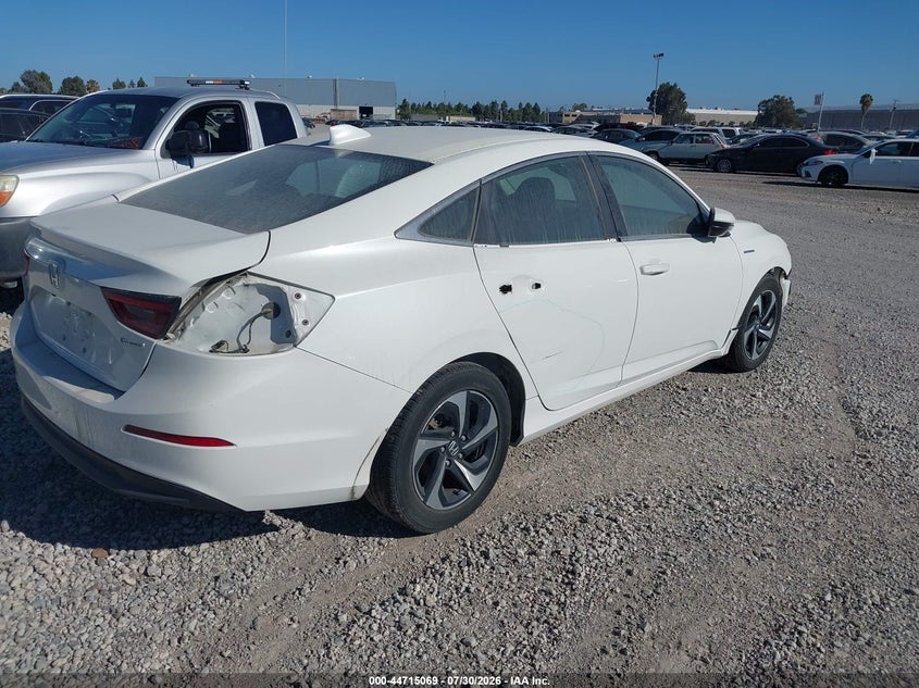 Vin: 19xze4f50ne008391, lot: 45212218, honda insight ex 20224