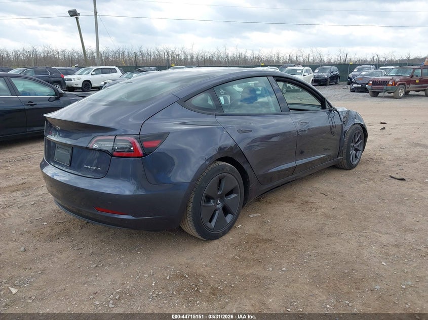 2022 Tesla Model 3 Long Range Dual Motor All-Wheel Drive