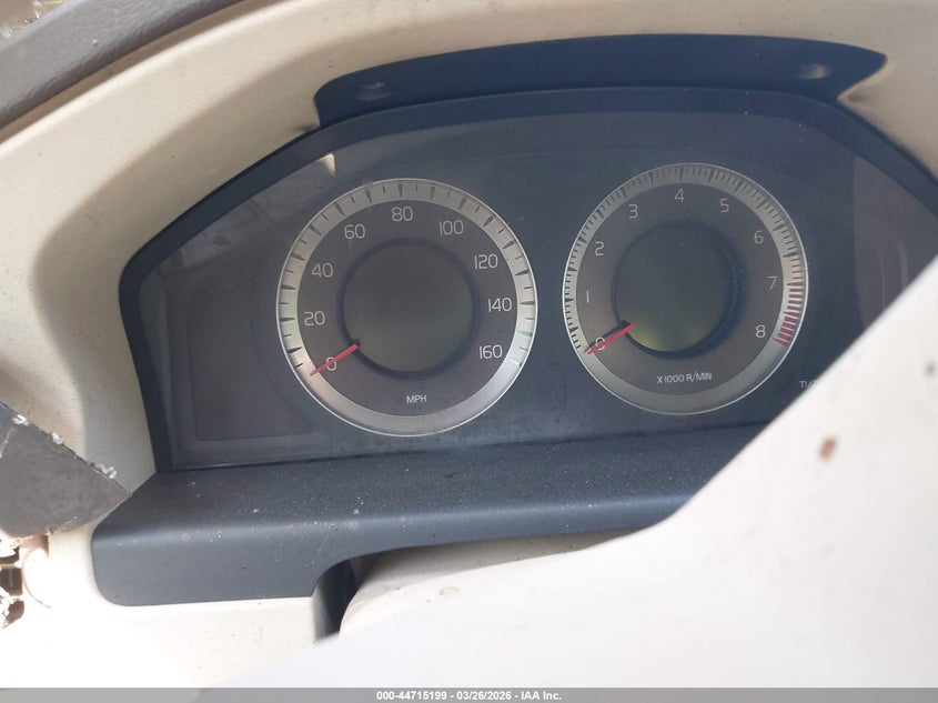 2009 Volvo S80 3.2 VIN: YV1AS982591095472 Lot: 44715199