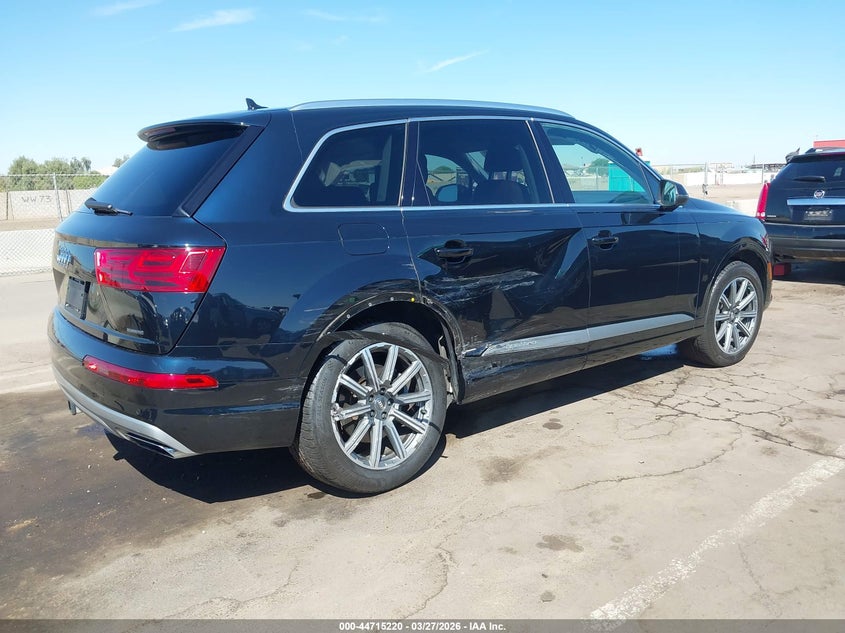 Vin: wa1lhaf73jd006265, lot: 45212370, audi q7 2.0t premium 20184