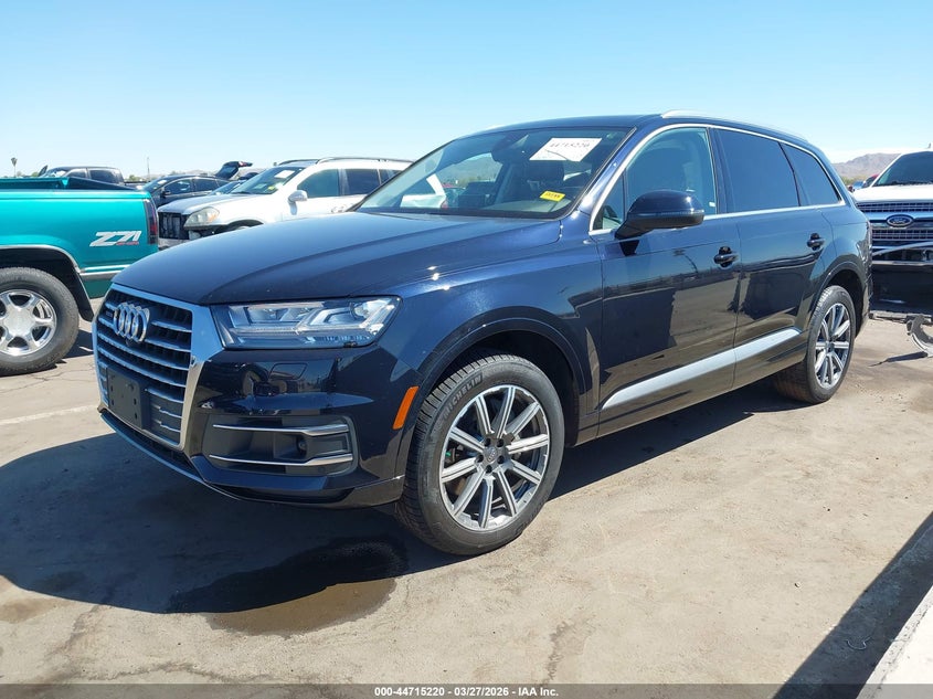 Vin: wa1lhaf73jd006265, lot: 45212370, audi q7 2.0t premium 20182