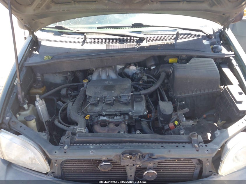 2000 Toyota Sienna Le VIN: 4T3ZF13C7YU192574 Lot: 44715257