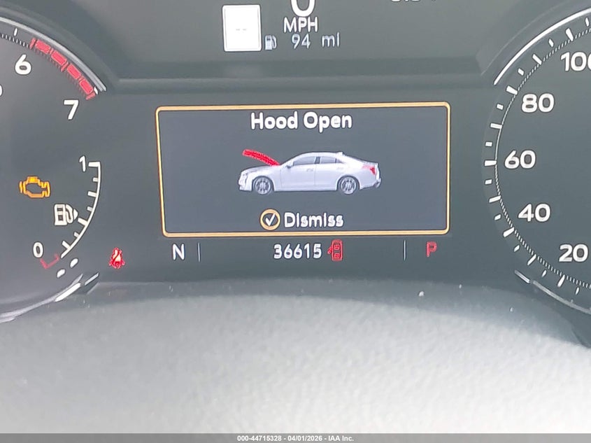 2020 Cadillac Ct4 Premium Luxury VIN: 1G6DF5RL7L0156005 Lot: 44715328