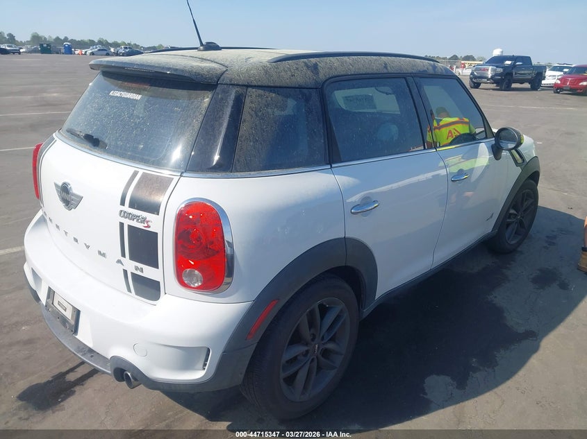 Vin: wmwzc5c50ewp36974, lot: 45212497, mini countryman cooper s 20144