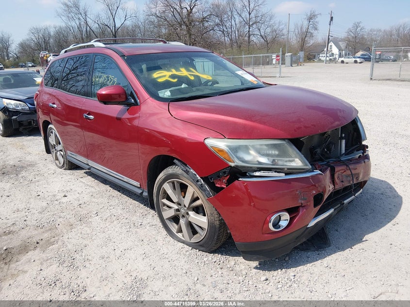 2015 Nissan Pathfinder S/Sv/Sl/Platinum