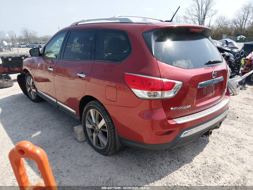 2015 Nissan Pathfinder S/Sv/Sl/Platinum