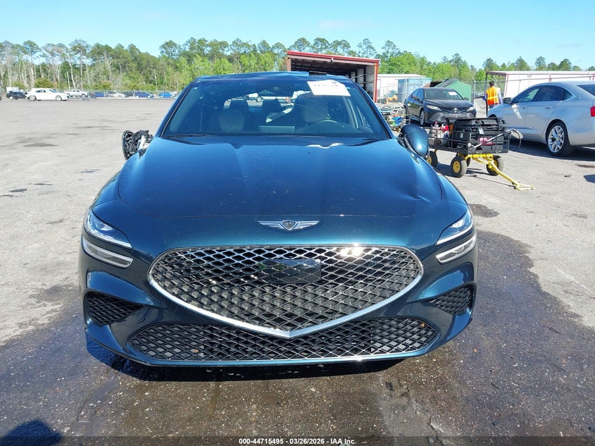 2025 Genesis G70 2.5T Rwd VIN: KMTG34SC8SU155641 Lot: 44715495