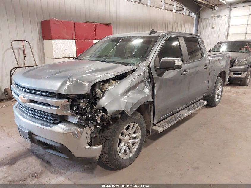 2020 Chevrolet Silverado 1500 4wd  Short Bed Lt 3GCUYDED7LG378202 photo 1