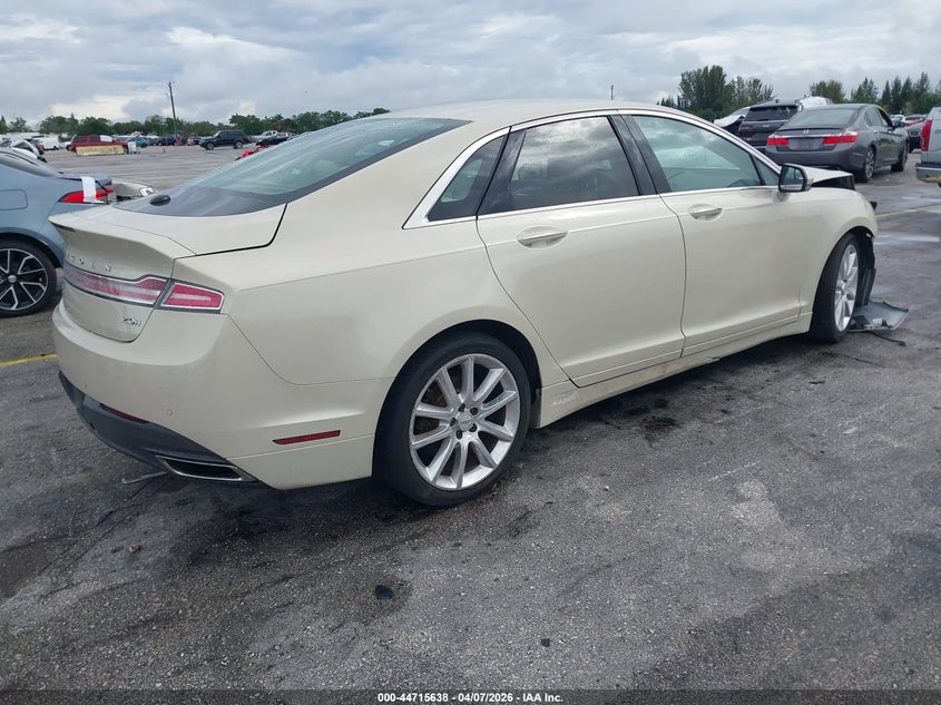 2015 Lincoln Mkz Hybrid