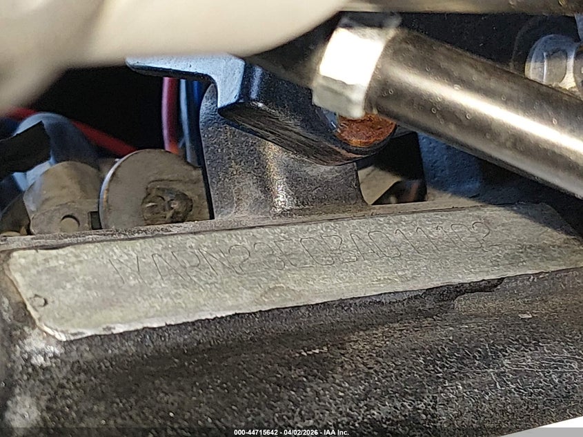 2011 Yamaha Yzfr1 VIN: JYARN23E0BA011102 Lot: 44715642