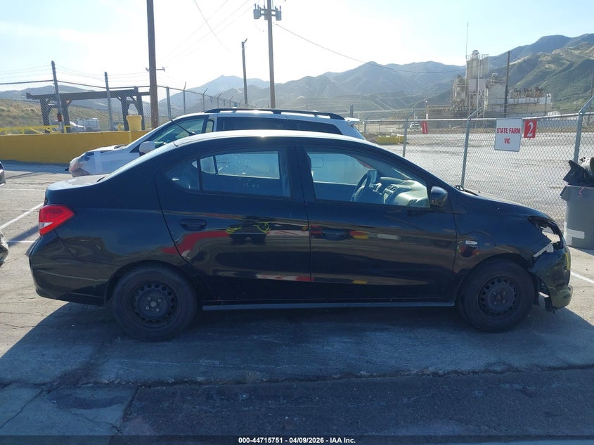 2020 Mitsubishi Mirage 1.2 G4 Es black Lot 111044715751 Vin ML32F3FJ4LHF08895