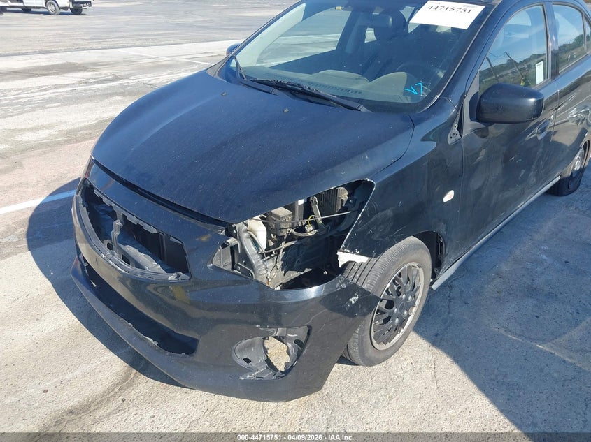 2020 Mitsubishi Mirage 1.2 G4 Es black Lot 111044715751 Vin ML32F3FJ4LHF08895