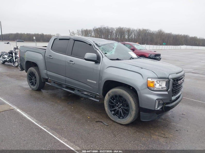 2022 GMC CANYON 4WD  SHORT BOX ELEVATION
