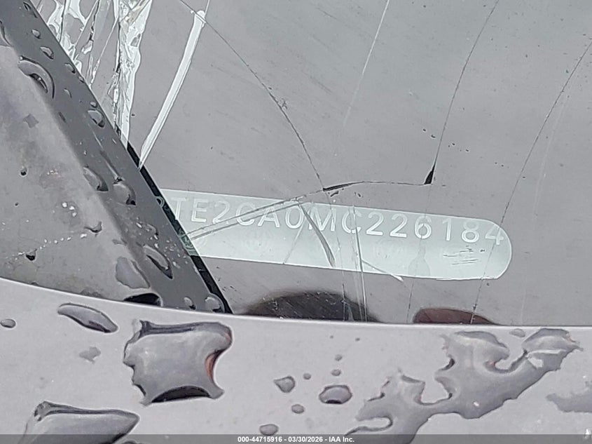 2021 Volkswagen Atlas Cross Sport 3.6L V6 Sel Premium VIN: 1V2TE2CA0MC226184 Lot: 44715916