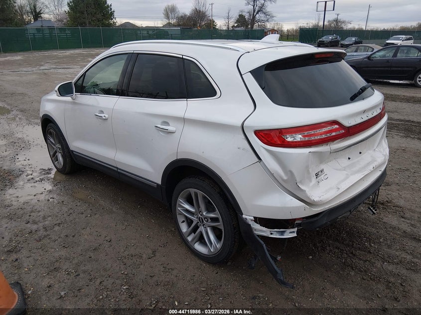 Vin: 5lmcj3d97kul50864, lot: 45213136, lincoln mkc reserve 20193