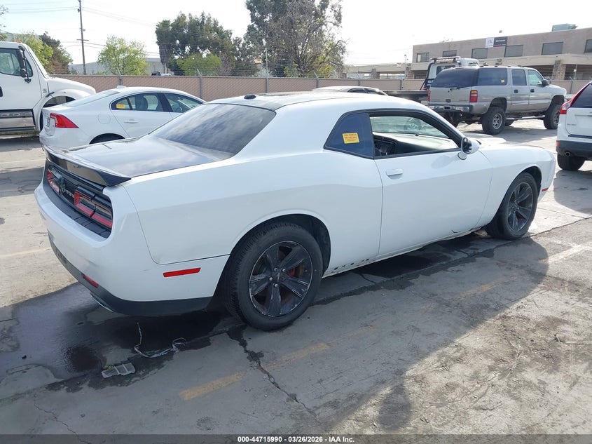 Vin: 2c3cdzag6fh912190, lot: 45213139, dodge challenger sxt 20154