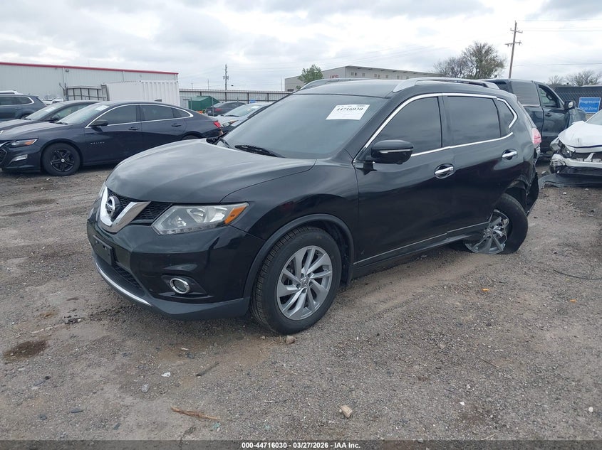 2014 Nissan Rogue Sl 5N1AT2MT9EC778990 photo 1