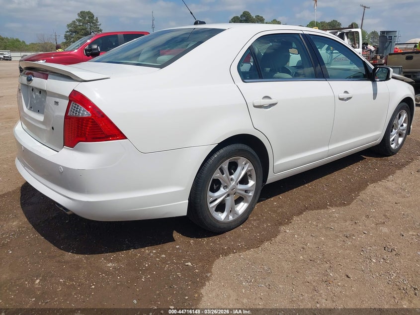 Vin: 3fahp0ha4cr115948, lot: 45213298, ford fusion se 20124
