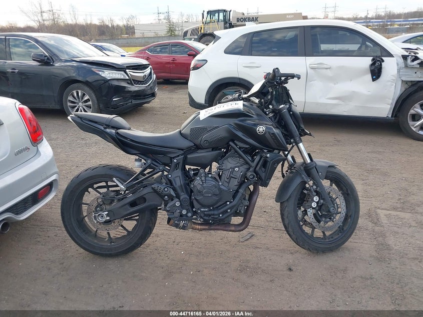 2023 Yamaha Mt07 VIN: JYARM32E8PA007851 Lot: 44716165
