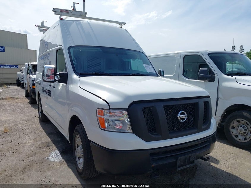 2021 Nissan Nv Cargo Nv2500 Hd Sv High Roof V8