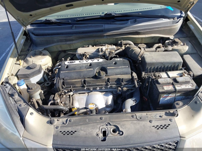 2009 Kia Rio Lx VIN: KNADE223496440736 Lot: 44716354