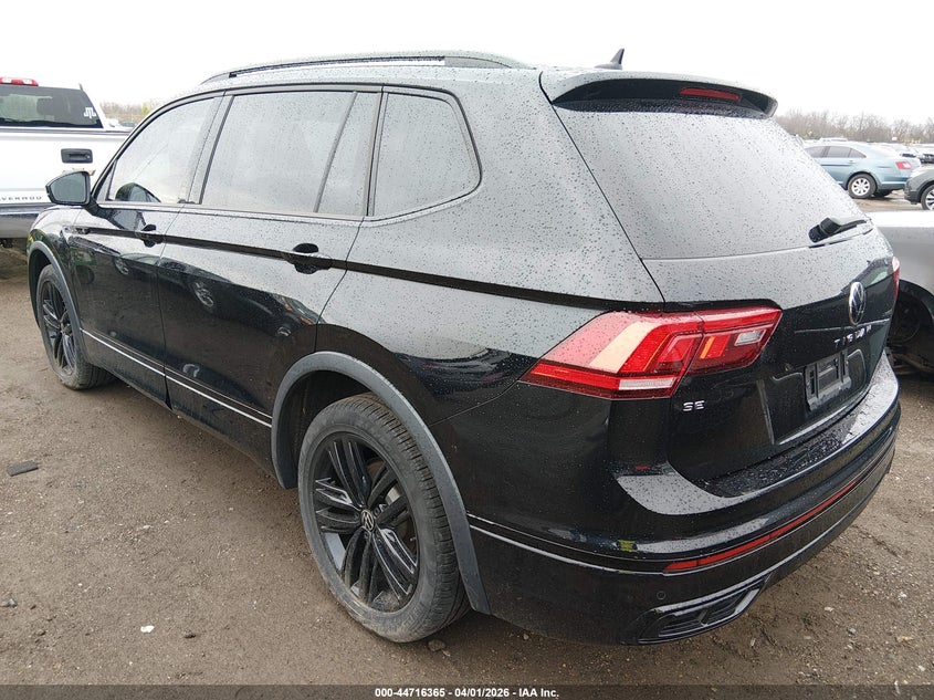 2022 Volkswagen Tiguan 2.0T Se R-Line Black