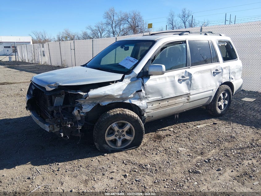 2007 Honda Pilot Ex-L 2HKYF18607H538548 photo 1