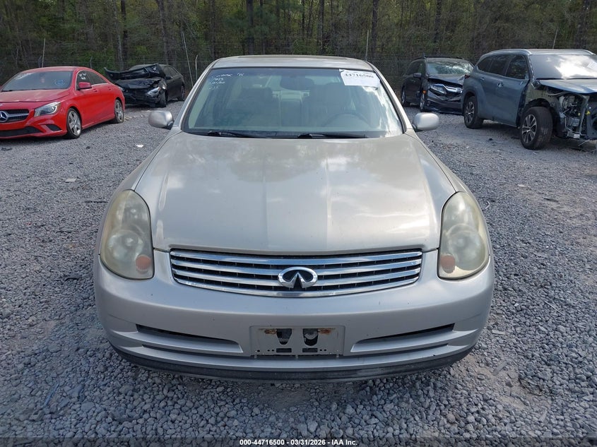 2004 Infiniti G35 VIN: JNKCV51E54M613962 Lot: 44716500