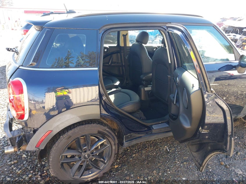 WMWZC3C51CWL86983 2012 Mini 1.6 Mini Cooper S Countryman blue