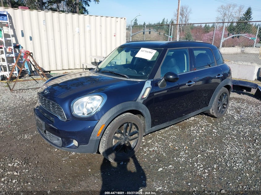 2012 MINI COOPER S COUNTRYMAN auction photo 2