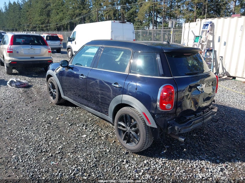 2012 MINI COOPER S COUNTRYMAN auction photo 3