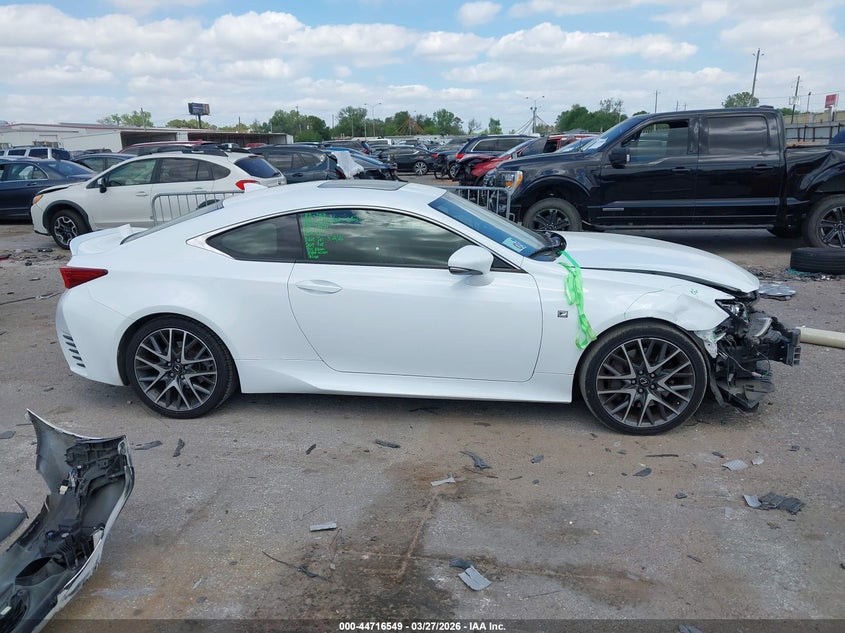 2016 Lexus Rc 350 VIN: JTHHE5BC9G5012250 Lot: 44716549