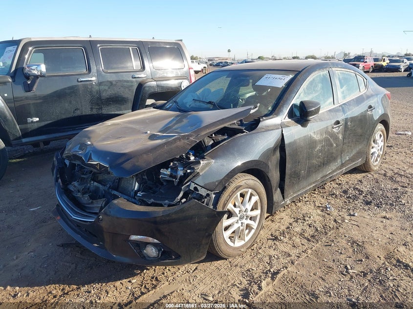 Vin: 3mzbm1w75fm162264, lot: 45213711, mazda mazda3 i grand touring 20152