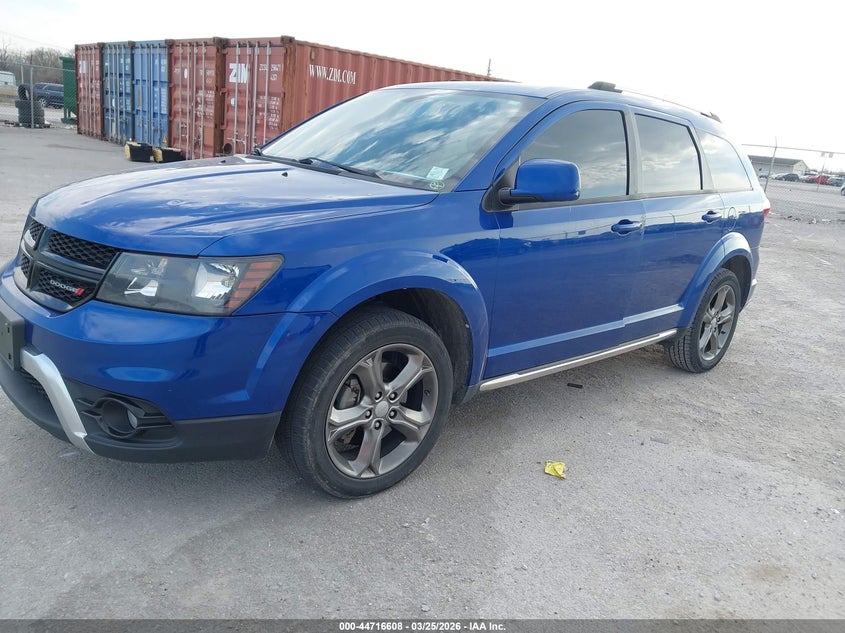 Vin: 3c4pdcgb0ft677167, lot: 45213758, dodge journey crossroad 20152