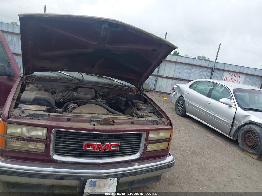 1996 GMC Sierra C1500 VIN: 2GTEC19W0T1532772 Lot: 44716693